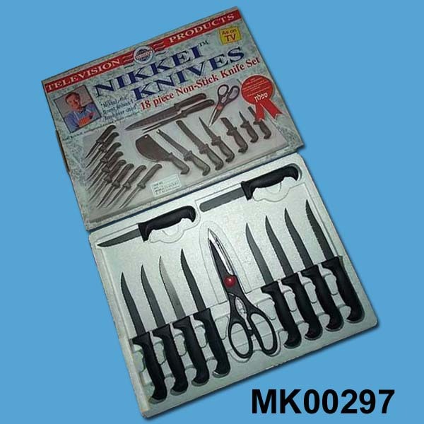 18PCS NON STICK KNIFE SET