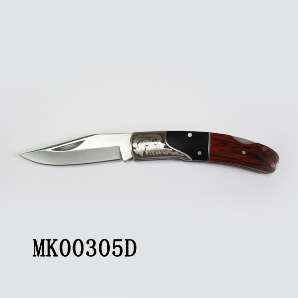 COLOUR WOODEN HUNTER KNIFEOUT DOOR TOOLS
