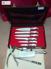 10PCS SS KNIFE SET style 2