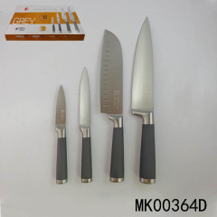 4PCS SS KNIFE SET HOLLOW Handle CB