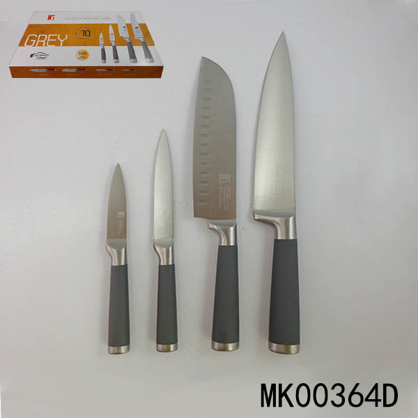 4PCS SS KNIFE SET HOLLOW Handle CB