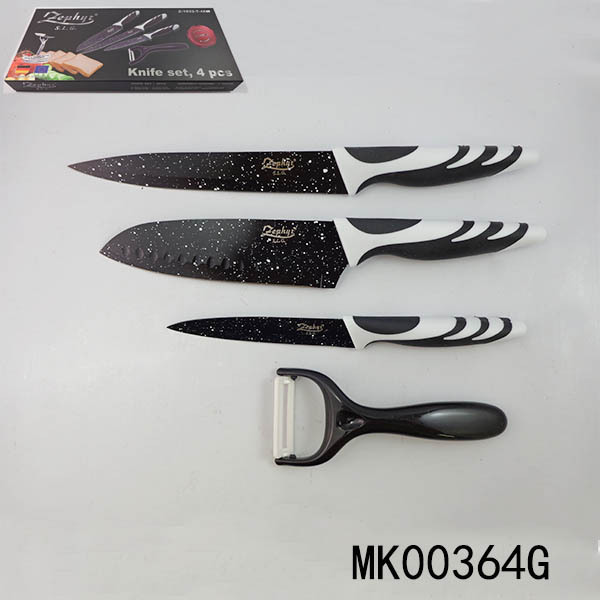 4PCS SS KNIFE SET in CB