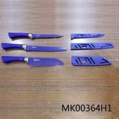 3PCS NON STICK COATING KNIFE