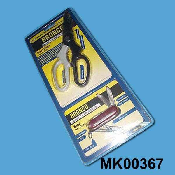 KITCHEN SCISSORS with GIFT KNIFE