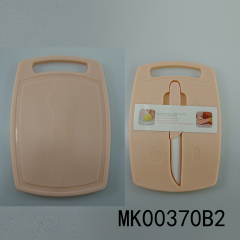 2PCS PLASTIC CUTTING BOARD