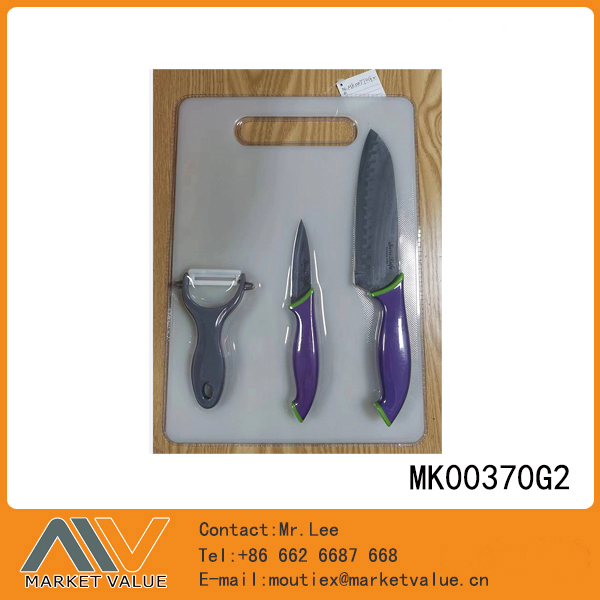 SET of 3PCS KITCHEN KNIFE