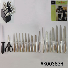 19PCS SS KNIFE SET
