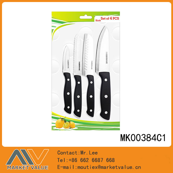 SET of 4PCS KITCHEN KNIFE