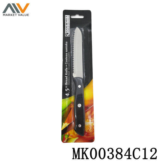 4.5in SS Bread Knife with PP Handle