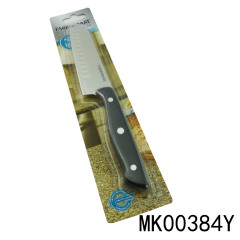 4.5in STAINLESS STEEL SANTUKO KNIFE with PLASTIC Handle