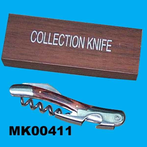 MULTIFUNCTION OPENER WOODEN Handle in WOODEN BOX