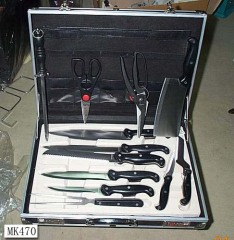 13PCS KNIFE SET in CASE