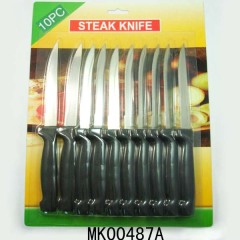 10PCS SS STEAK KNIFE SET