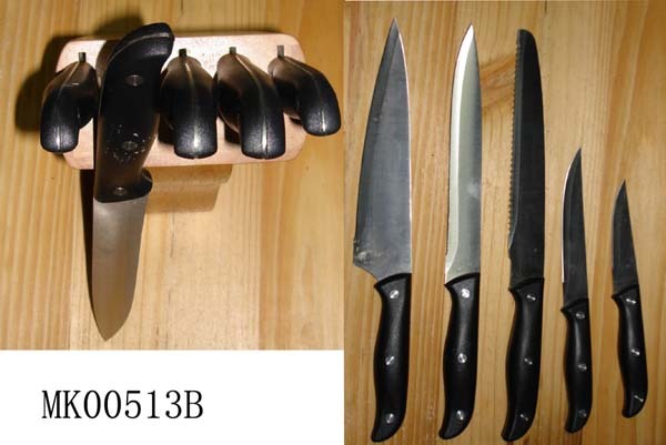 5PCS KNIFE SET ABS Handle