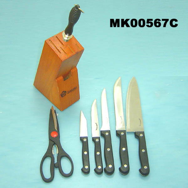 8PCS KNIFE SET PP Handle