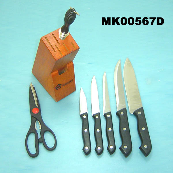 8PCS KNIFE SET PP Handle style 2