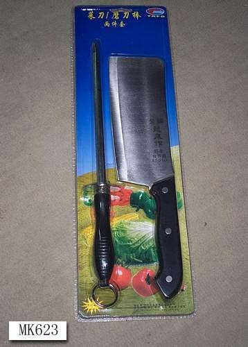 CHOPPING KNIFE with SHARPENER