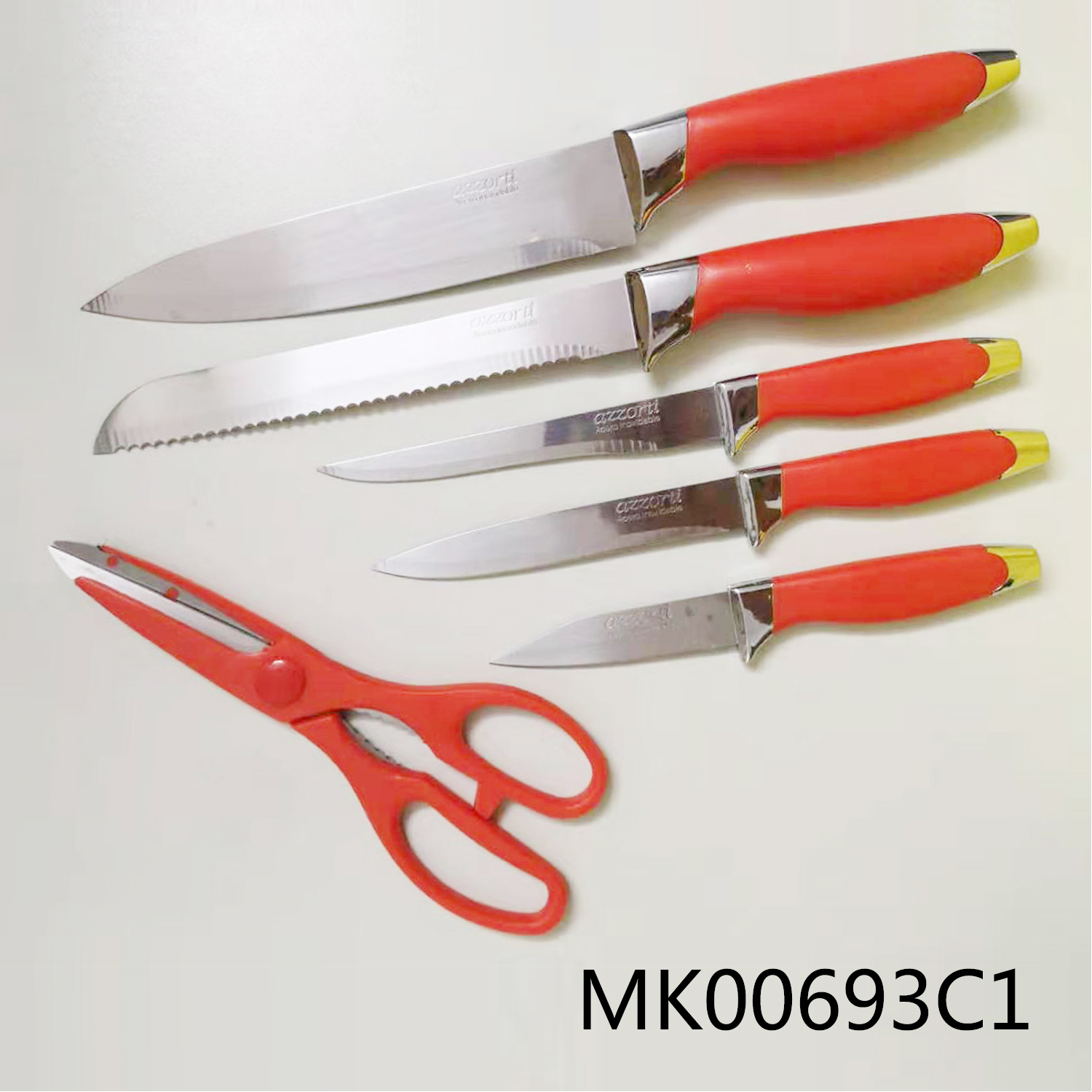 SS 6 PCS KNIVES SETS5PCS KNIVES with SCISSORS
