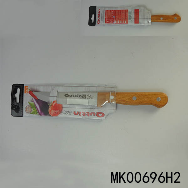 SS UTILITY KNIFE WBEECH Handle in PVC BAG style 2