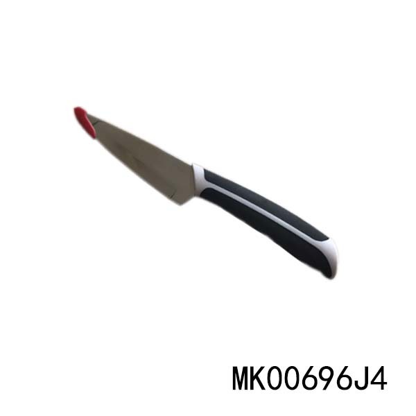 3.5in PARING KNIFE with TPR Handle in PVC BAG