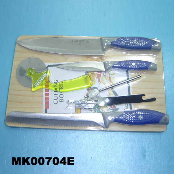 6PCS KNIFE SET SHIRNK