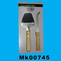 CHEESE KNIFE with PLANE BLISTER CARD