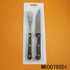 2PCS KNIFE and FORK SET BAKELITE Handle