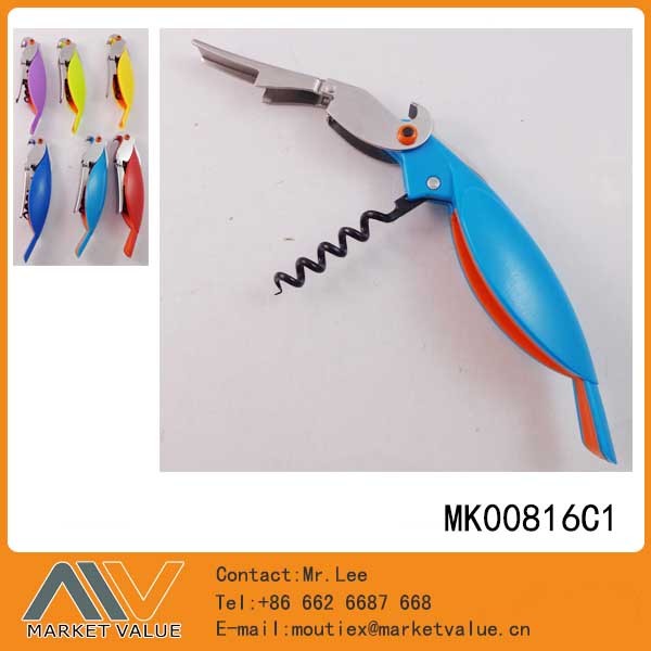 MAGPIE SHAPE BOTTLE OPENER with ABS Handle in PVC BOX