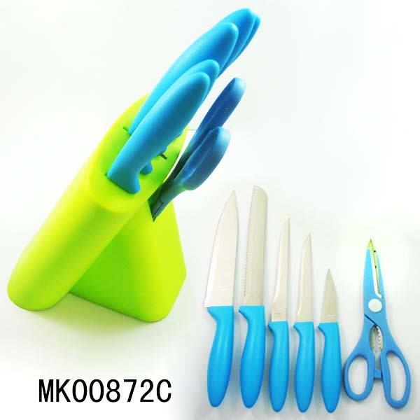 7PCS KNIFE SETS in PVC BOX