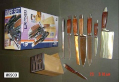 10PCS SS KNIFE SET style 3