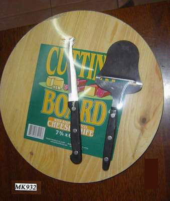 2PCS CHEESE SET with CUTTING BOARD