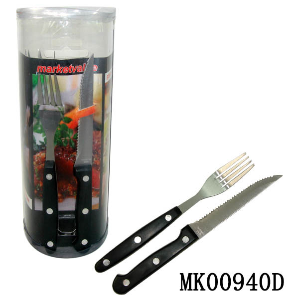 12PCS STAINLESS STEEL KNIFE and FORK