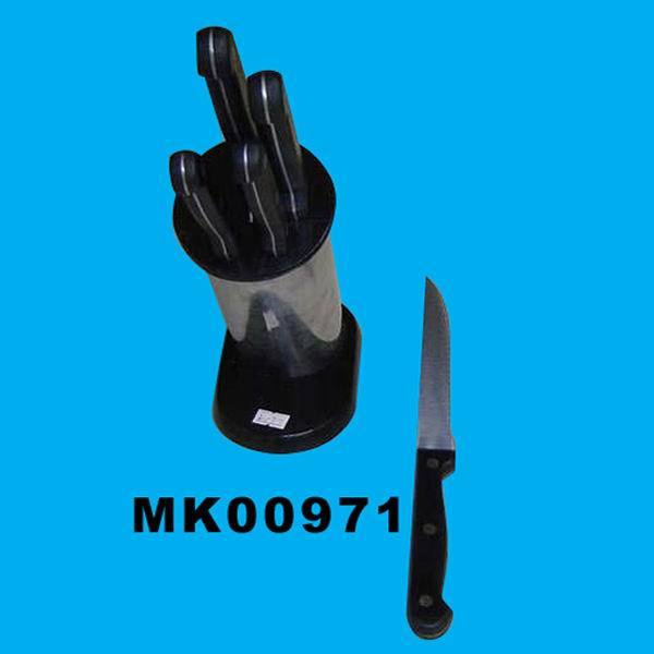 6PCS KNIFE SET with SS BLOCK