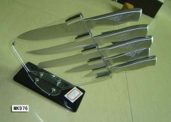 5PCS SOLDERING Handle KNIFE SET with ACRYLIC BLOCL