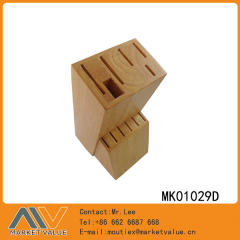 12PCS KNIFE SET WOODEN BLOCK OAK WOODEN in CB