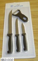 3PCS KNIFE with PEELER