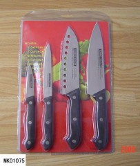 4PCS KNIFE with CUTTING BOARD