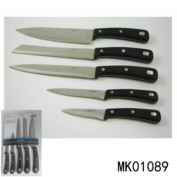 5PCS KITCHEN KNIFE WBAKELITE Handle