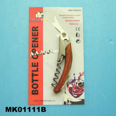 WINE BOTTLE OPENER WOODEN Handle