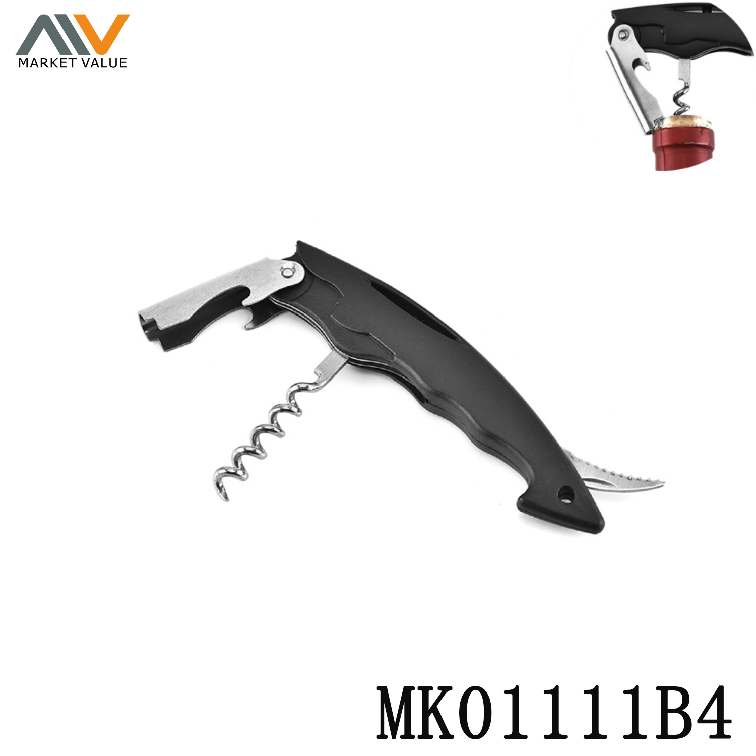 Waiterin s Corkscrew with ABS Handle DISPLAY BOX