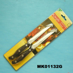 2PCS 4.55in MULTI KNIFE BAKELITE Handle