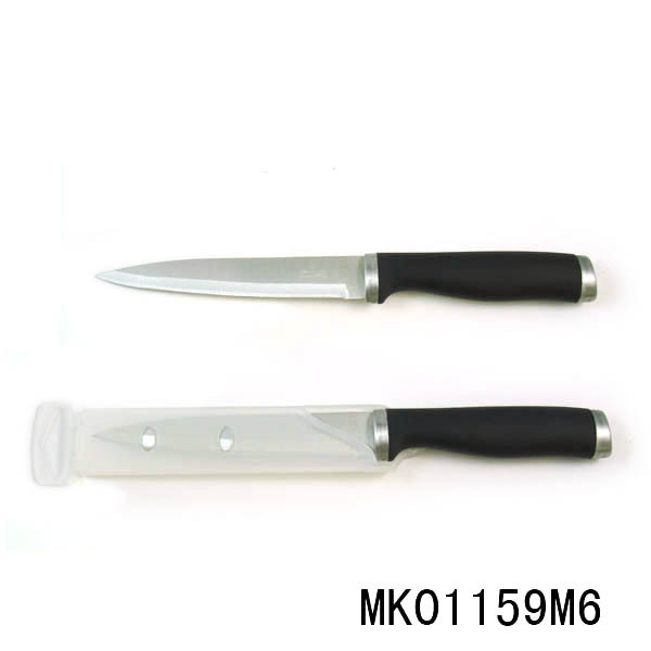5in SS UTILITY KNIFE with PLASTIC BLADE COVER