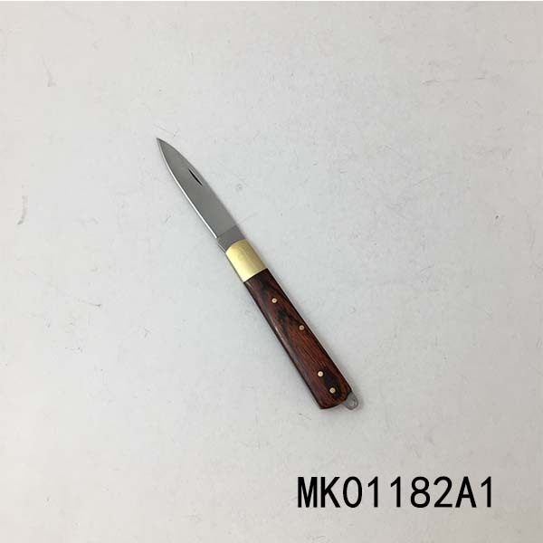 3.5in FOLDED KNIFE with COLOR Handle in CB