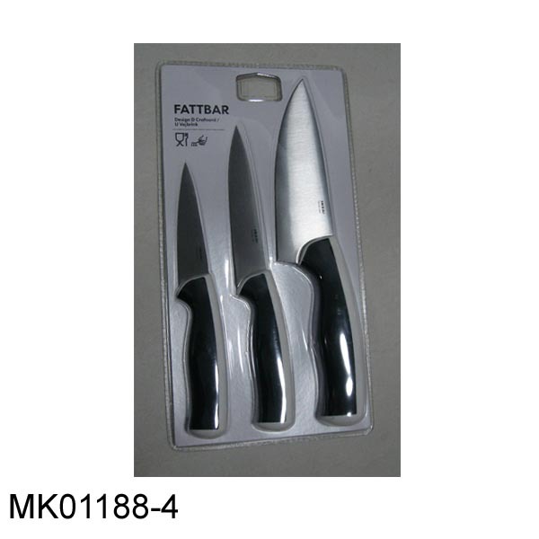 3PCS KITCHEN KNIFE style 3