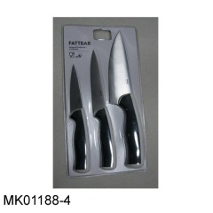 3PCS KITCHEN KNIFE style 3