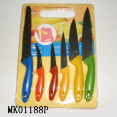 6PCS KNIFE and BOARD