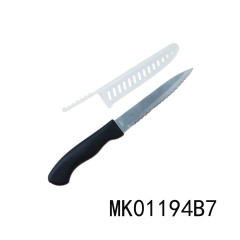 5.in PLASTIC Handle SS UTILITY KNIFE with TEETH