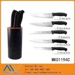 SET of 5PCS KITCHEN KNIFE CB style 5