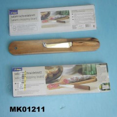 2PCS SALAMI SCHNEIDEBRETT and SALAMI CHOPPING BOARD