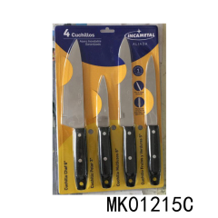 SETS OF 4PCS STAINLESS STEEL KNIFE with PP Handle DC
